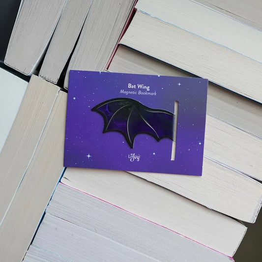Bat Wing Magnetic Bookmark