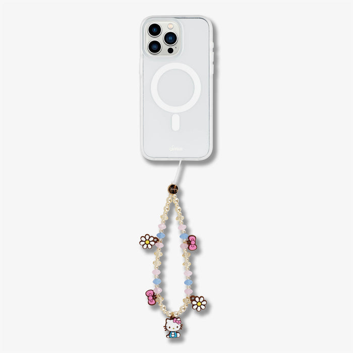 Beaded Wristlet with Charm - Hello Kitty® Pink Bows