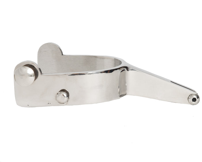 Beastmaster Stainless Bareback Spurs