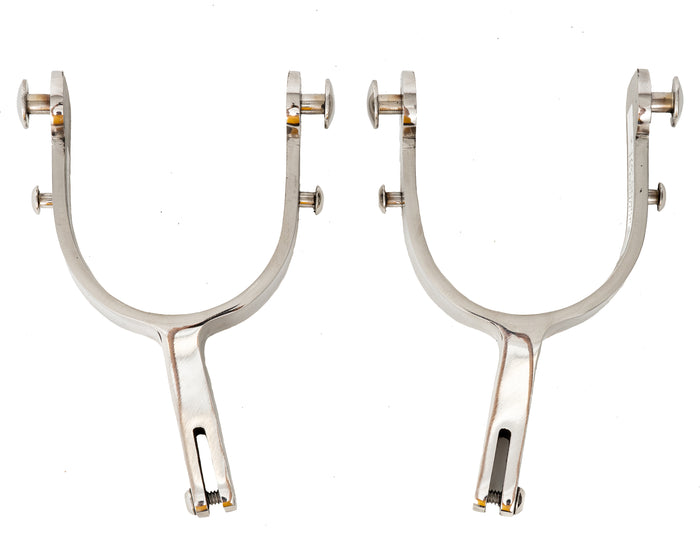 Beastmaster Stainless Bareback Spurs