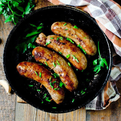 bison sausage sampler - Buck Wild Bison Meat