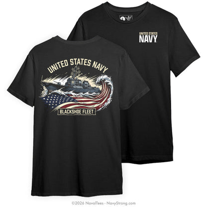 "Blackshoe Fleet" Tee | Black