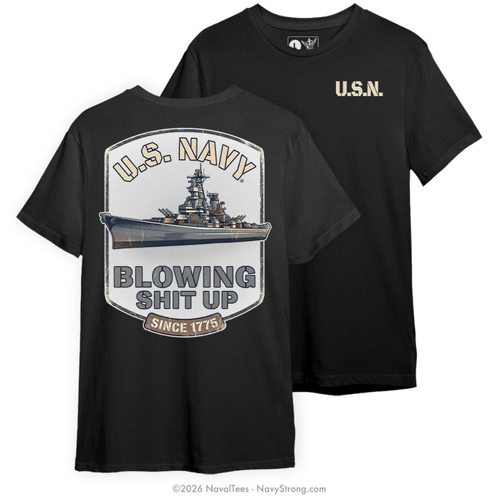 "Blown Up" Tee | Black