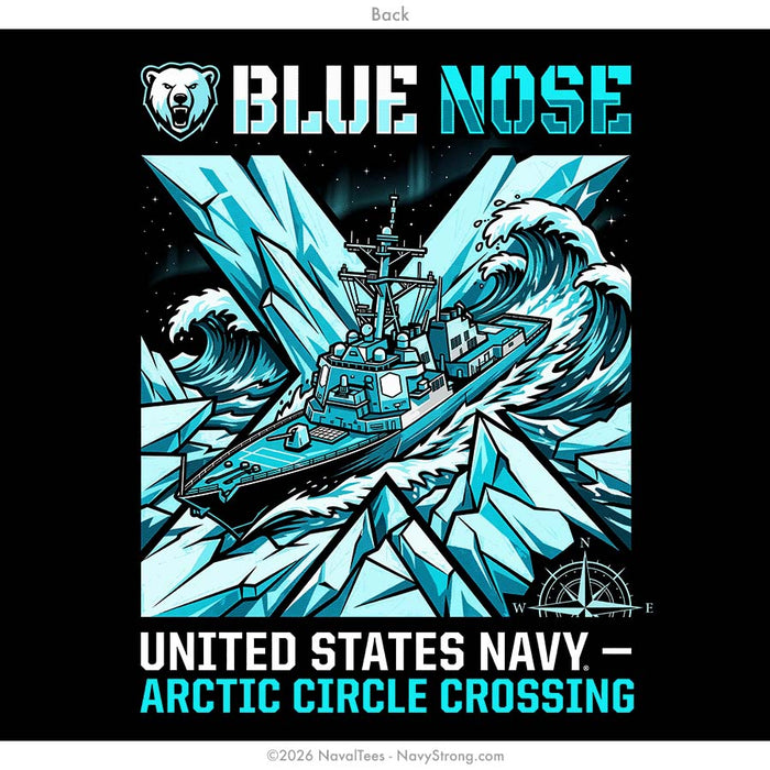 "Blue Nose" Tee | Black