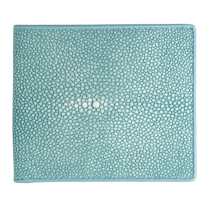 Stingray wallet with coin zipper slot