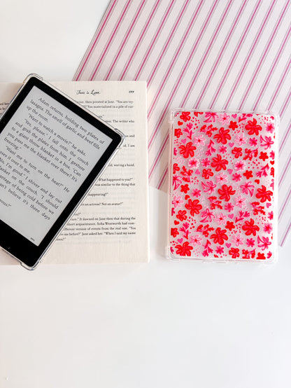 Blush Garden Kindle Case and/or Bookmark [Combined Listing]