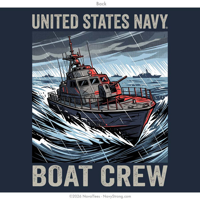 "Boat Crew" Tee | Navy