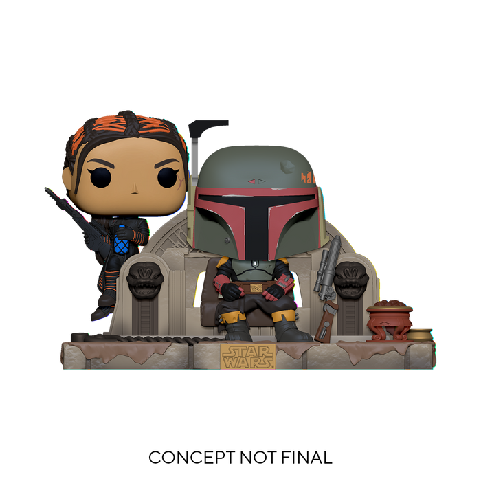 Bobba Fett & Fennec Shand Funko Pop! Star Wars: Mandalorian Vinyl Bobblehead