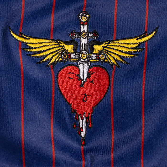 Bon Jovi Blue Baseball Jersey