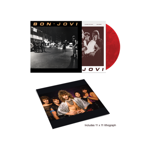 Bon Jovi Limited Edition 40th Anniversary Ruby LP