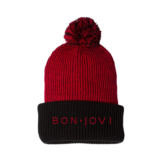 Bon Jovi Red Beanie