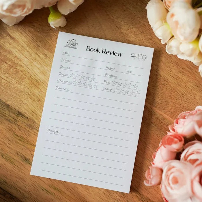 Book Review Notepad