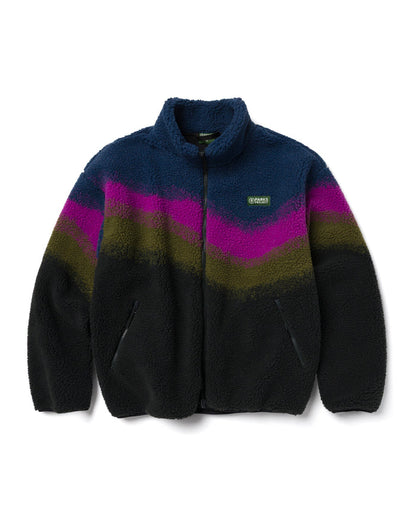 Shop Borealis High Pile Fleece Jacket Inspired by Alaskan Parks | multi-color