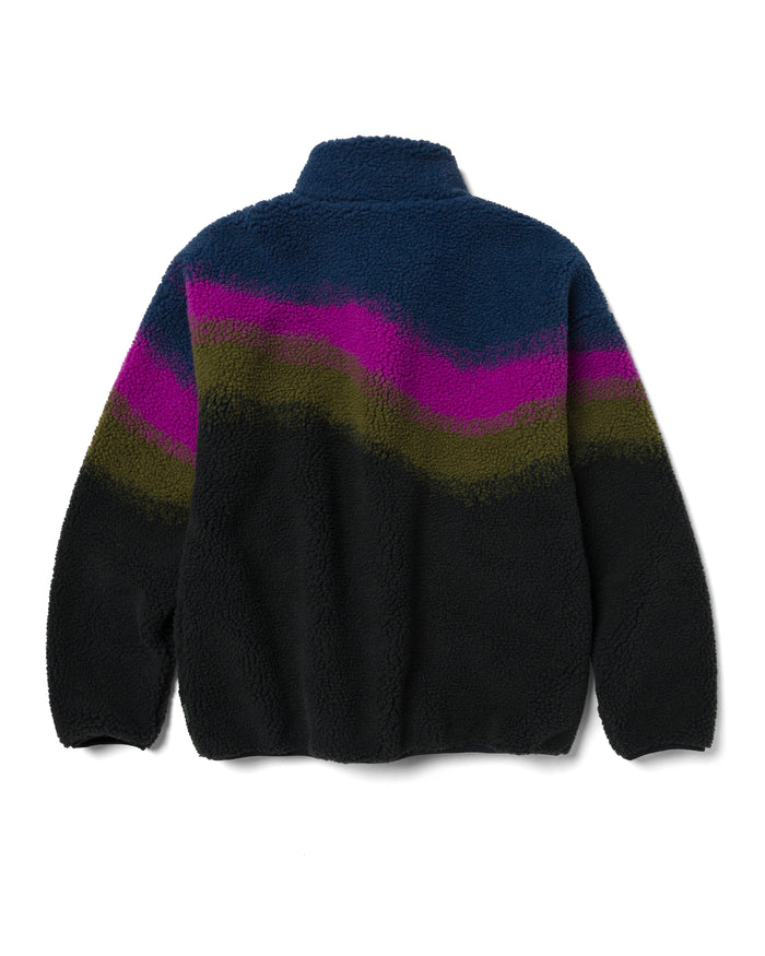 Shop Borealis High Pile Fleece Jacket Inspired by Alaskan Parks | multi-color
