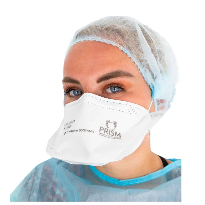 Box of 30 white FFP2 masks - Made in France - Prism
