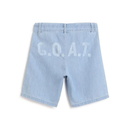 Boys Blue Regular Fit Shorts