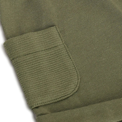 Boys Green Cotton Shorts