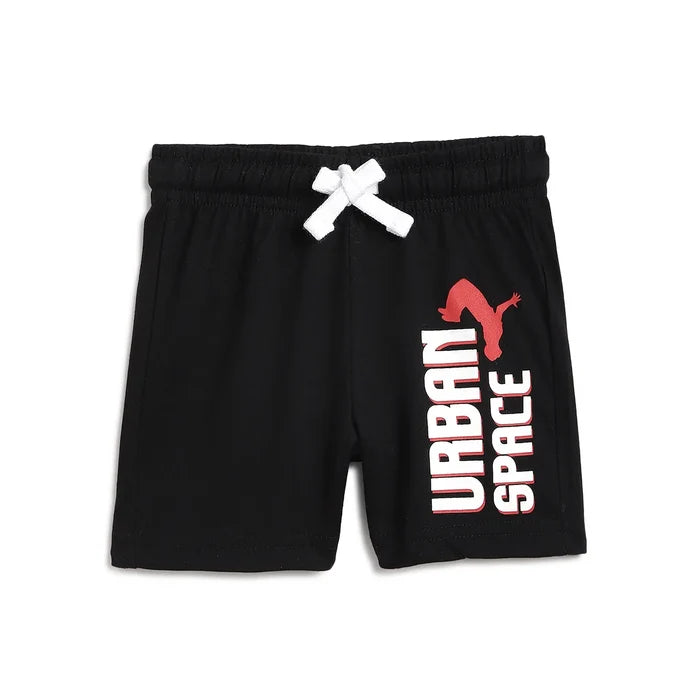 Boys Pack Of 3 Printed Cotton Shorts