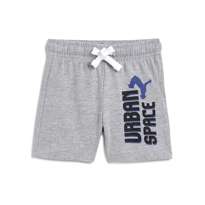 Boys Pack Of 3 Printed Cotton Shorts