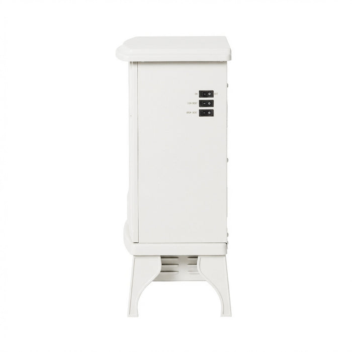Bromley Electric Fireplace White
