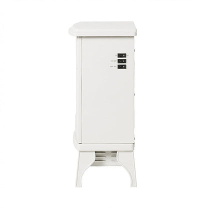 Bromley Electric Fireplace White