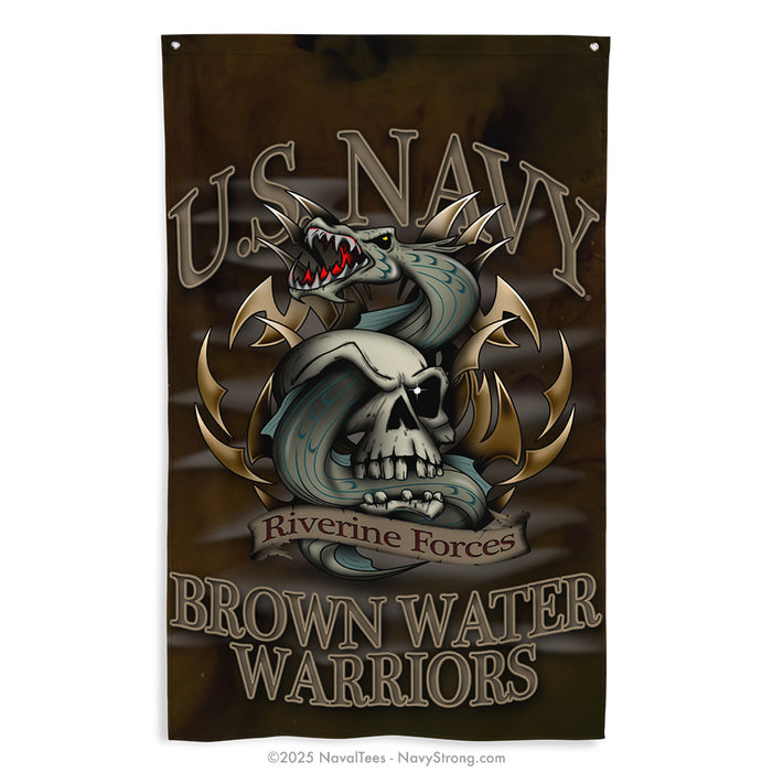"Brown Water" Flag | 55" x 34"