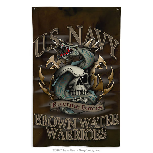 "Brown Water" Flag | 55" x 34"