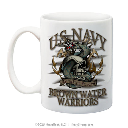 "Brown Water Riverine" | 15 oz Coffee Mug