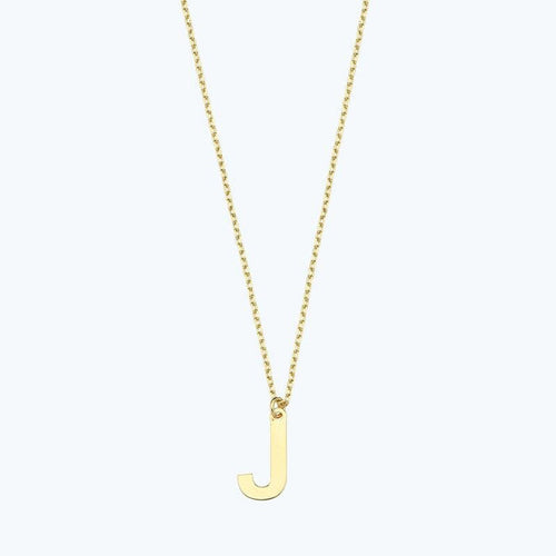 Buchstabe J Goldkette