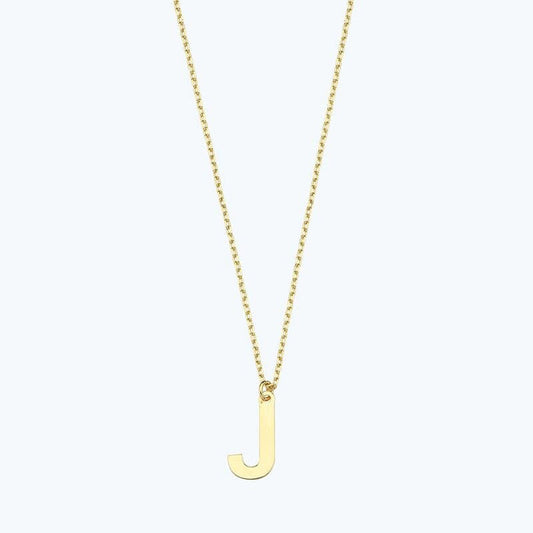 Buchstabe J Goldkette