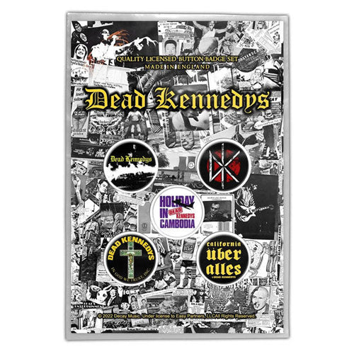 Button Badge Set - Dead Kennedys - Fresh Fruit