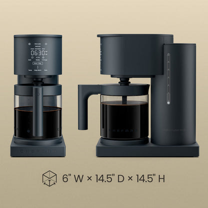 Caffeinator® 14-Cup Programmable Coffee Maker - Midnight