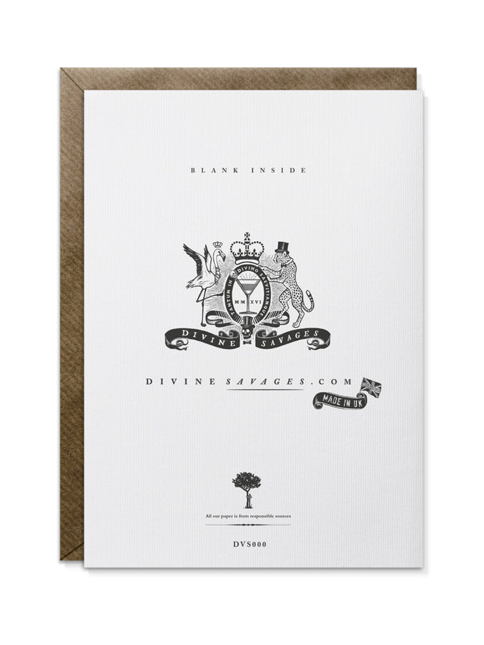 Caffeine Kick Greeting Card