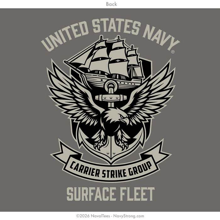 "Carrier Strike Group" Tee | Charcoal