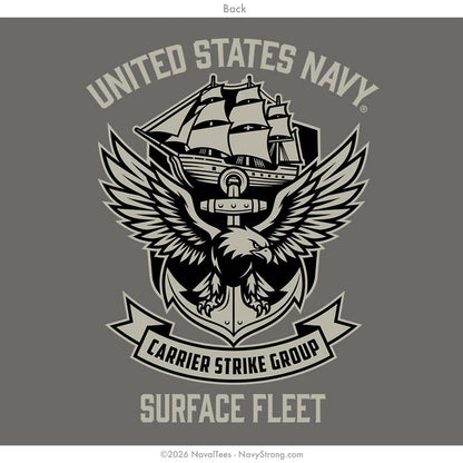 "Carrier Strike Group" Tee | Charcoal