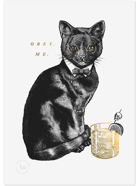 Cat-tankerous Limited Edition Print