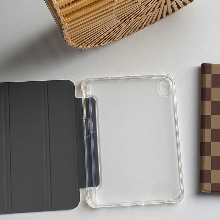 Checkerboard Art iPad Case - Chocolate