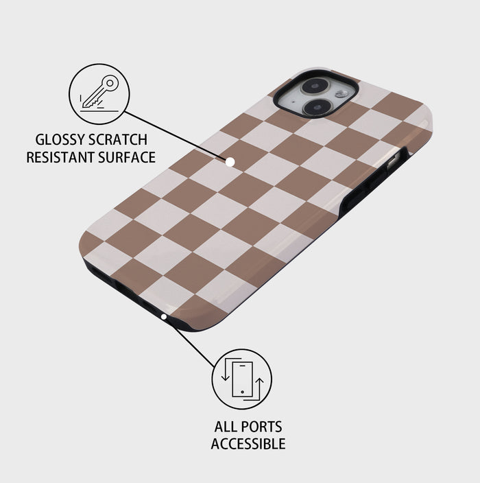 Checkerboard Art | iPhone Case