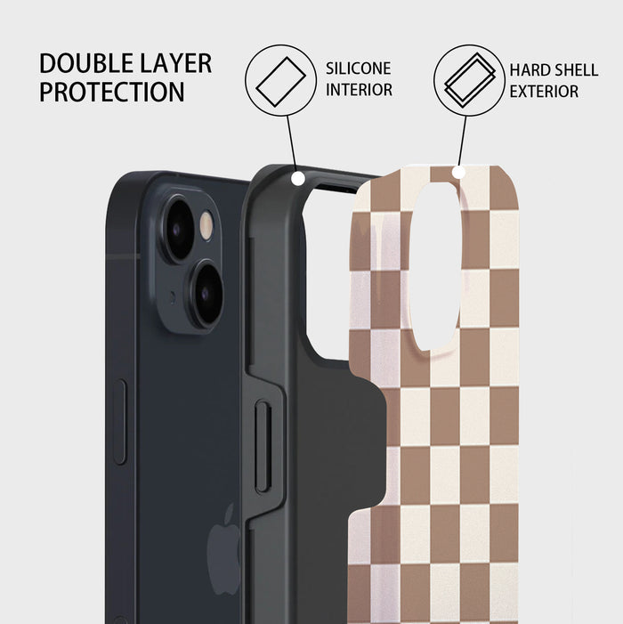 Checkerboard Art | iPhone Case