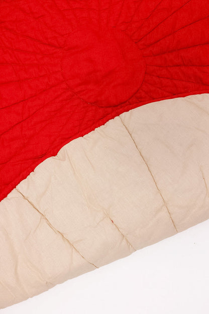 Cherry/Sparrow - Linen Quilted Playmat