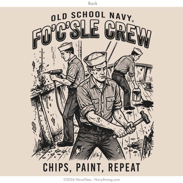 "Chips, Paint, Repeat" Tee | Natural