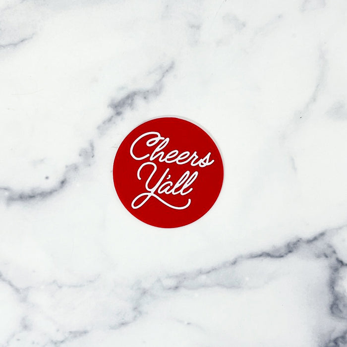 Coaster Cheers Y'all Red