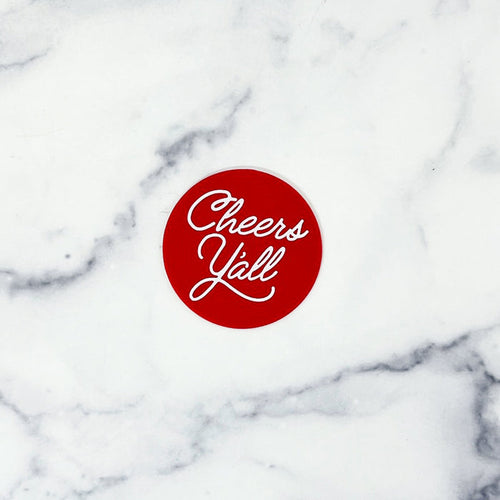 Coaster Cheers Y'all Red