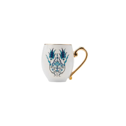 Coffret de tasses à café Karaca İznik pour 6 personnes, 80 ml