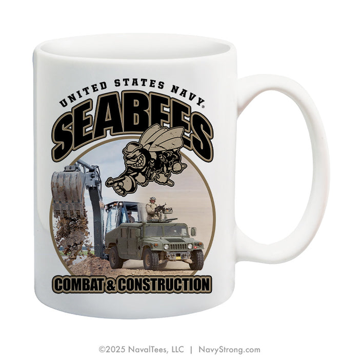 "Combat & Construction" | 15 oz Coffee Mug