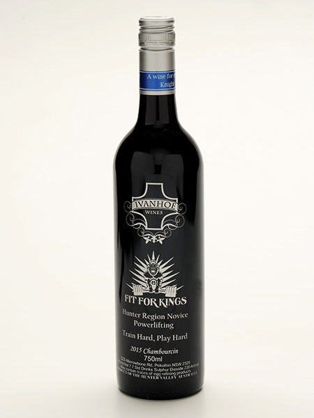 Commemorative Engraved Bottle with Corporate Logo & Gift Box