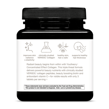 CC.00106 Youtheory Concentrated Effect Collagen with Verisol 75 Tablets Product Image - Left