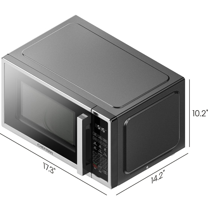 Countertop 0.7 Cu. Ft. Digital Stainless Microwave Oven