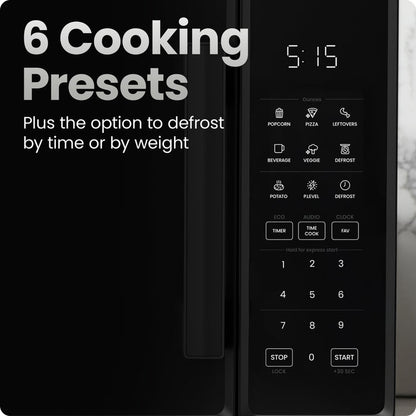 Countertop 1.1 Cu. Ft. Digital Microwave Oven