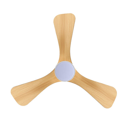 Cove 106cm Indoor DC Fan - White with Natural ABS Blades